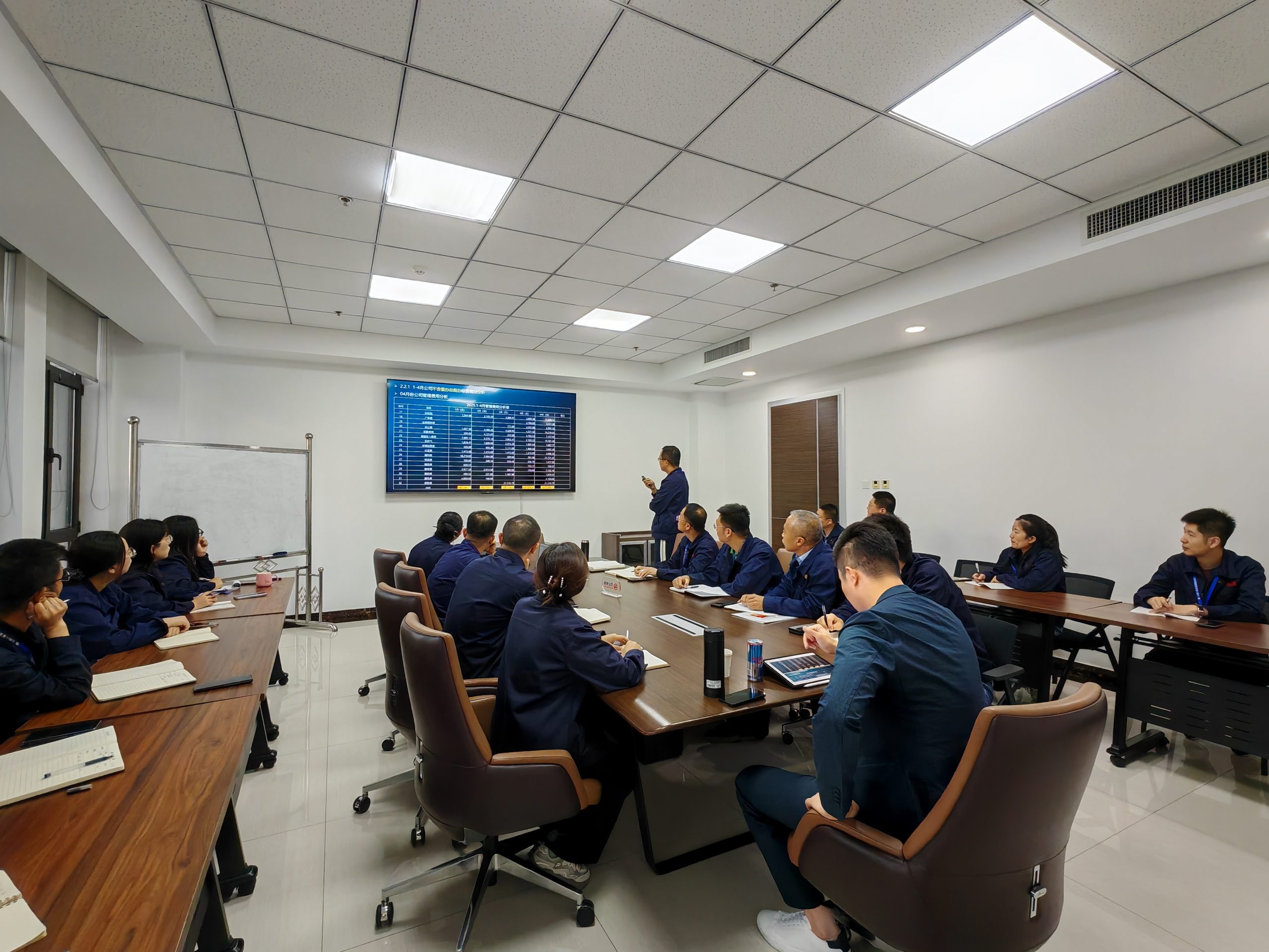 一果食品召開4月份月度經(jīng)營分析會議